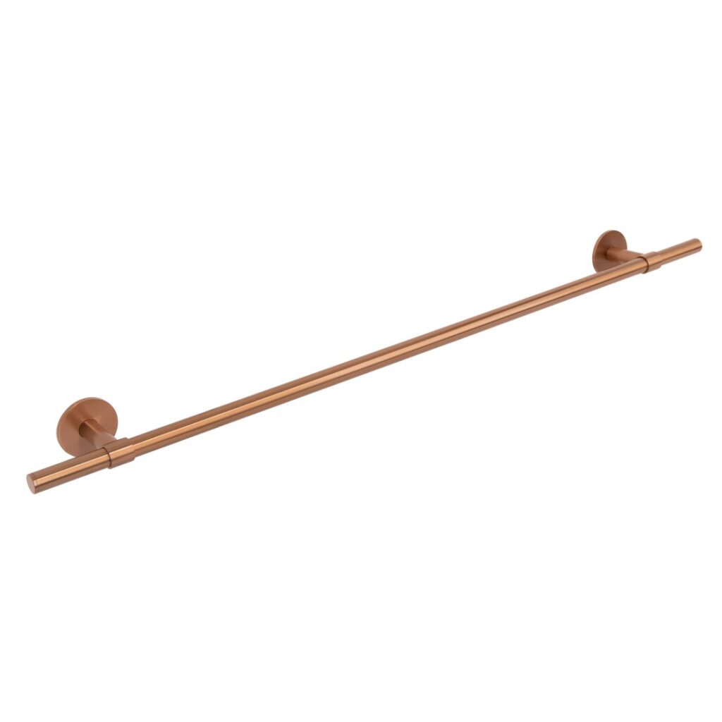Modi Adjustable Towel Rail 750mm - Brushed Copper