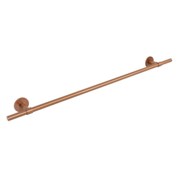 Modi Adjustable Towel Rail 750mm - Brushed Copper