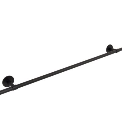 Modi Adjustable Towel Rail 750mm - Matte Black