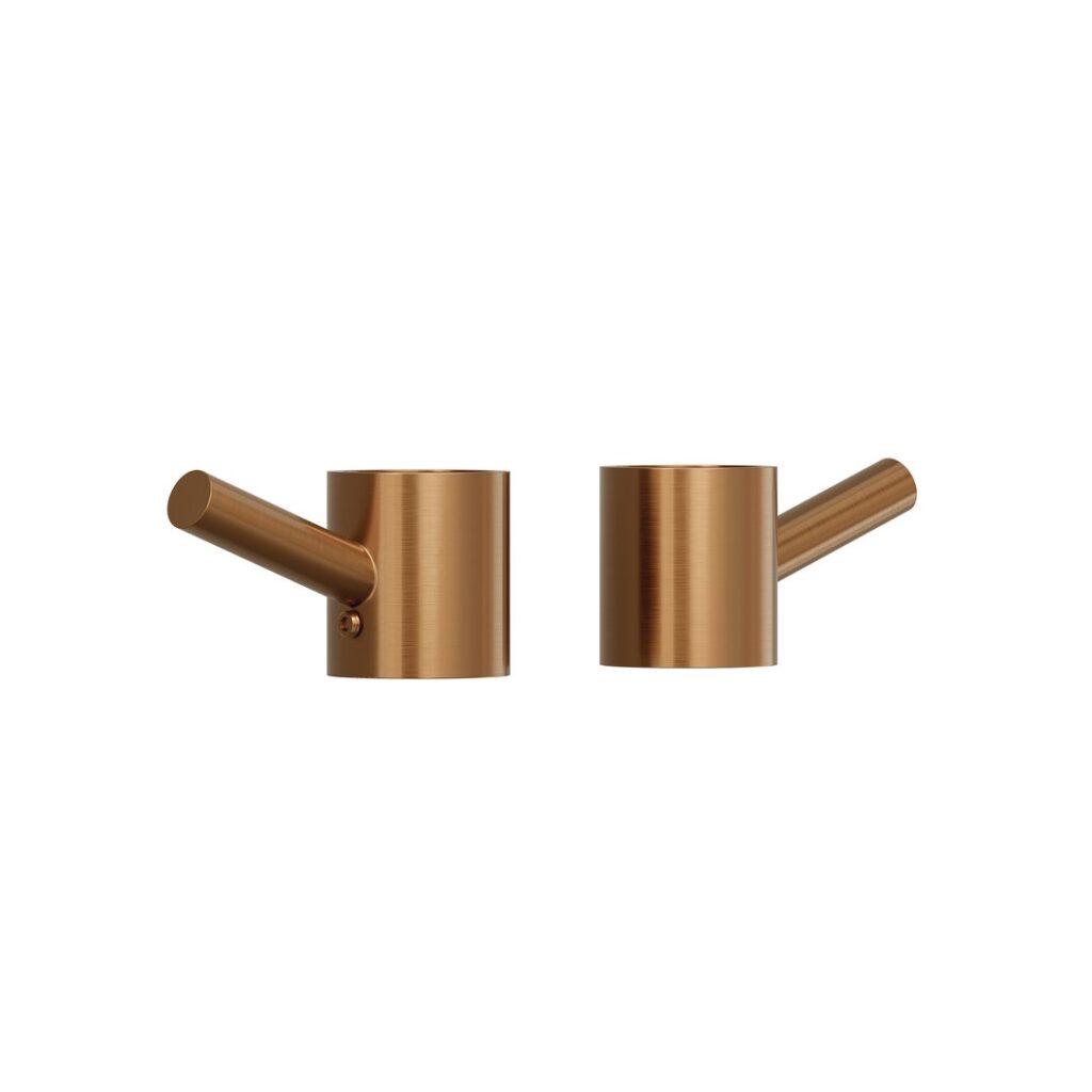 Modi Towel Hook Set - Brushed Copper