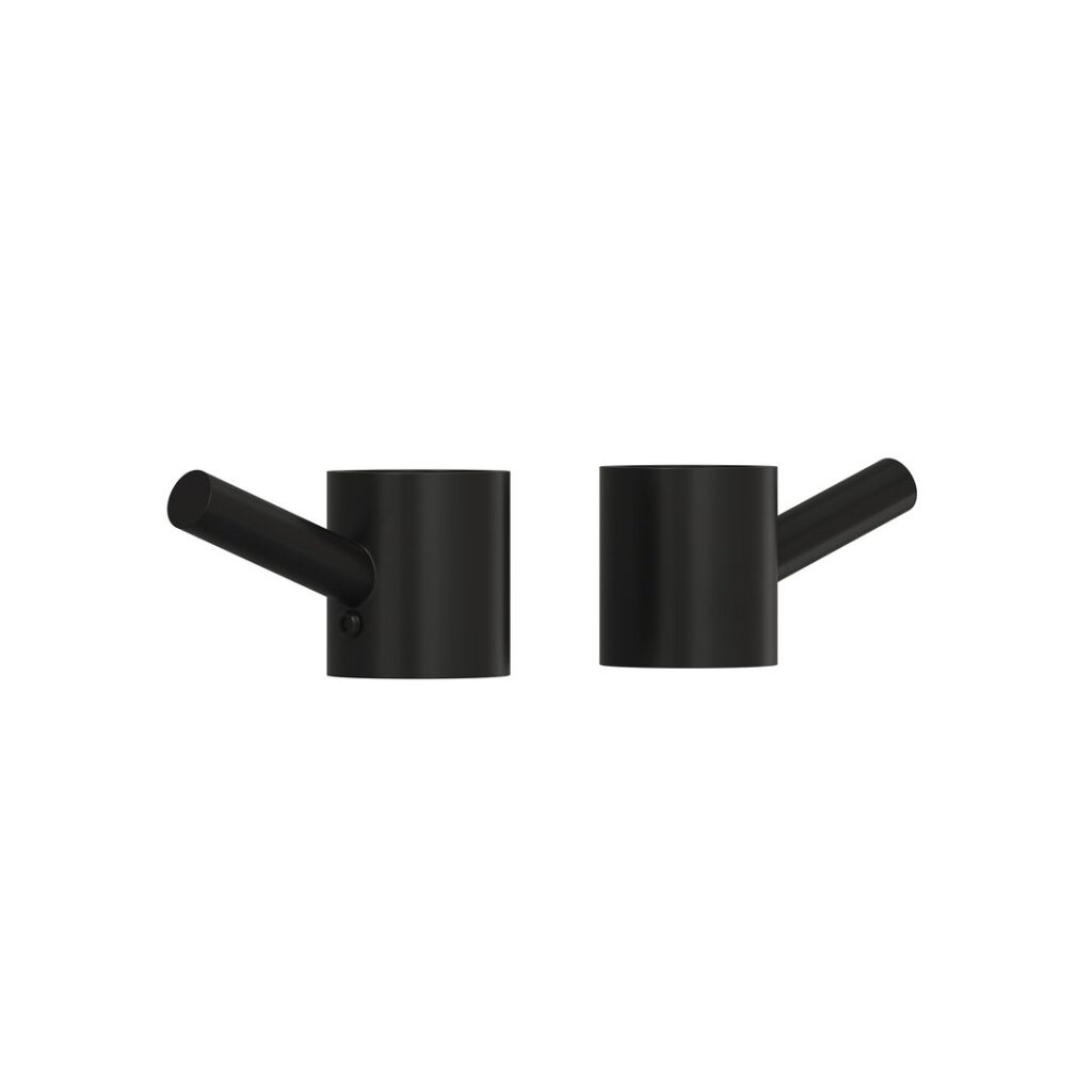 Modi Towel Hook Set - Matte Black