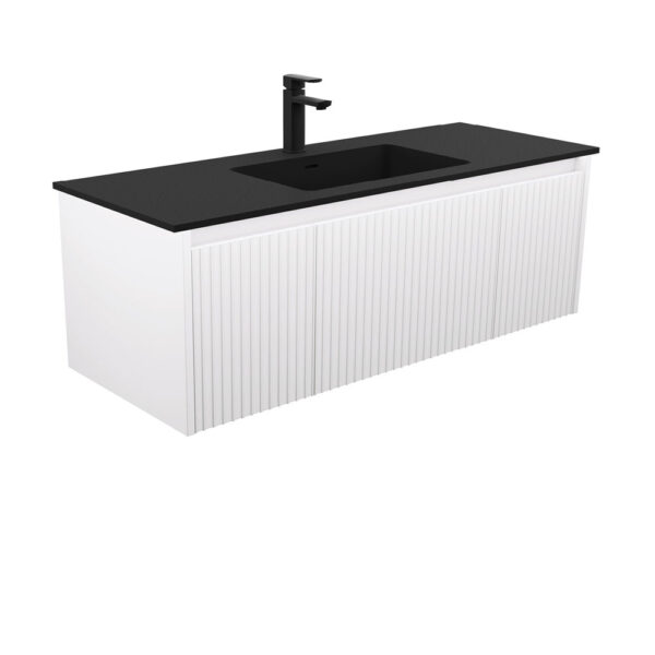 Montana Alina Satin White 1200 Wall-Hung Vanity