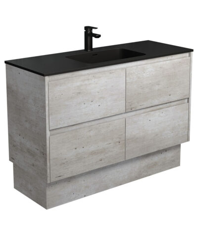 Montana Amato 1200 Industrial Vanity On Kick