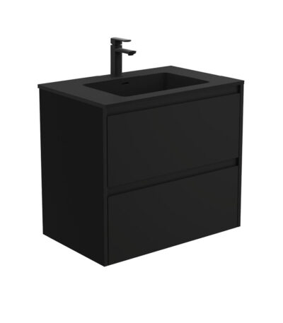 Montana Amato 750 Satin Black Wall-Hung Vanity