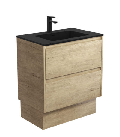 Montana Amato 750 Scandi Oak Vanity On Kick