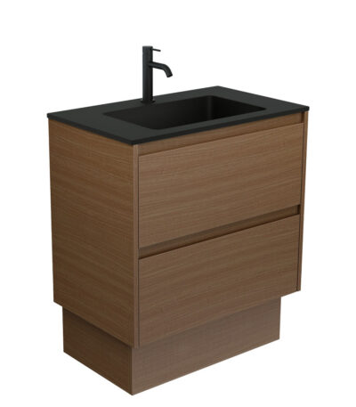 Montana Amato 750 Walnut Vanity On Kick