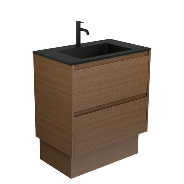 Montana Amato 750 Walnut Vanity On Kick