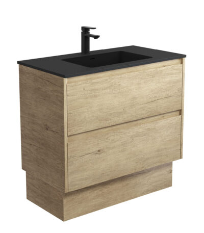 Montana Amato 900 Scandi Oak Vanity On Kick