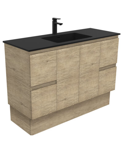 Montana Edge Scandi Oak 1200 Vanity On Kickboard