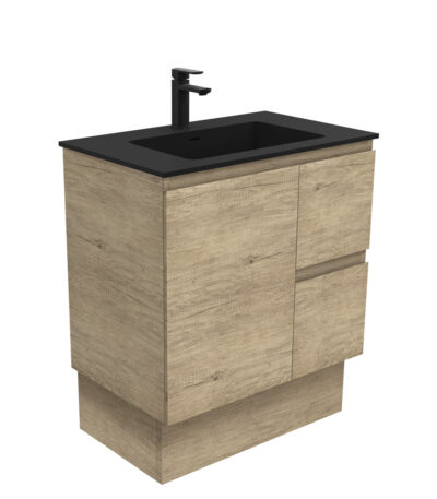 Montana Edge Scandi Oak 750 Vanity On Kickboard