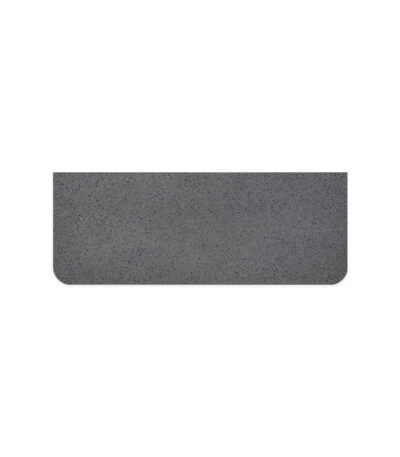Moonscape Solid Surface Top, Curved Full Depth, 1200mm