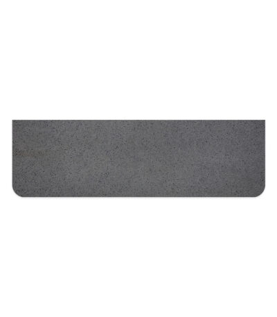Moonscape Solid Surface Top, Curved Full Depth, 1500mm