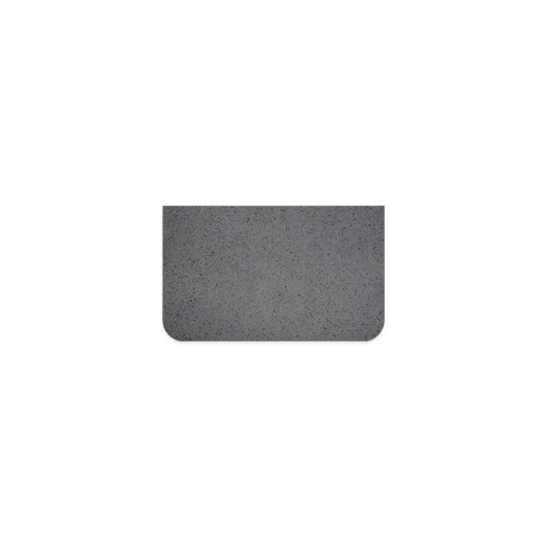 Moonscape Solid Surface Top, Curved Full Depth, 750mm