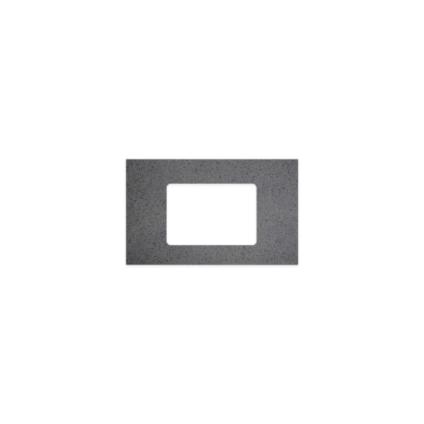Moonscape Solid Surface Top, Rectangular Full Depth with Single Undermount Basin Hole, 750mm
