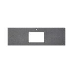 Moonscape Solid Surface Top, Rectangular Full Depth with Single Undermount Basin Hole & Tap Hole, 1500mm