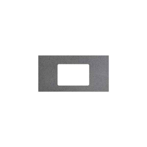 Moonscape Solid Surface Top, Rectangular Full Depth with Single Undermount Basin Hole, 900mm