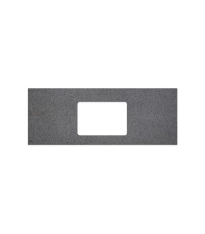 Moonscape Solid Surface Top, Rectangular Full Depth with Single Undermount Basin Hole, 1200mm