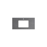 Moonscape Solid Surface Top, Rectangular Full Depth with Single Undermount Basin Hole & Tap Hole, 900mm