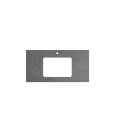 Moonscape Solid Surface Top, Rectangular Full Depth with Single Undermount Basin Hole & Tap Hole, 900mm