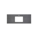 Moonscape Solid Surface Top, Rectangular Full Depth with Single Undermount Basin Hole & Tap Hole, 1200mm