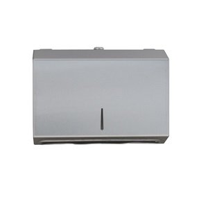 MULTI FOLD PAPER TOWEL DISPENSER SATIN STAINLESS STEEL METLAM ML726SS - Urban Designs Bathroom and Kitchen