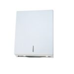 MULTI FOLD PAPER TOWEL DISPENSER WHITE POWDER COAT METLAM ML725W_MK2 - Urban Designs Bathroom and Kitchen