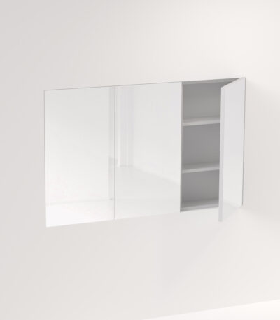 Myra 3-Door Mirror Cabinet Recessed - 1242mm