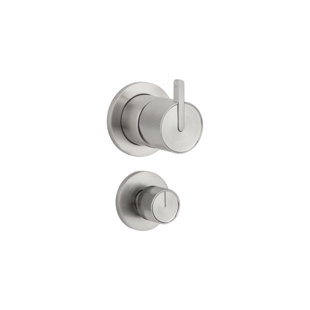 Namika Shower Bottom Diverter - Brushed Nickel