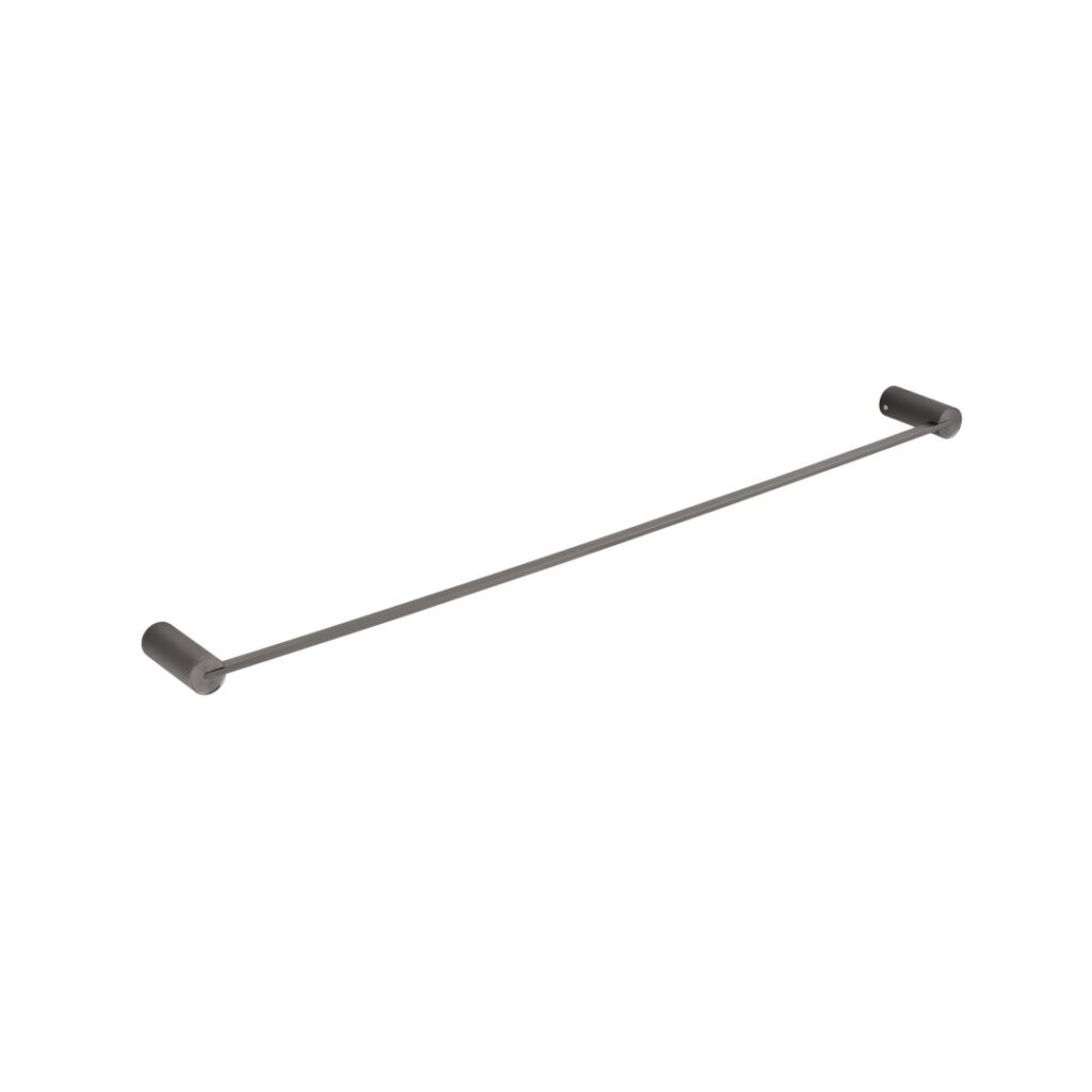 Namika Single Towel Rail - Brushed Gunmetal