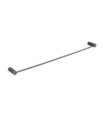 Namika Single Towel Rail - Brushed Gunmetal