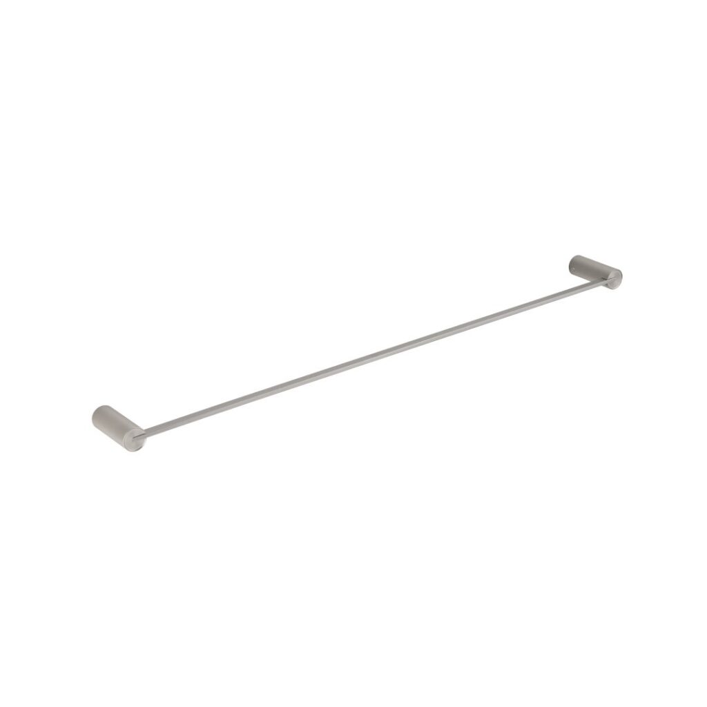 Namika Single Towel Rail - Brushed Nickel