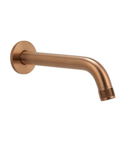 Namika Wall-Mounted Spout - Brushed Copper
