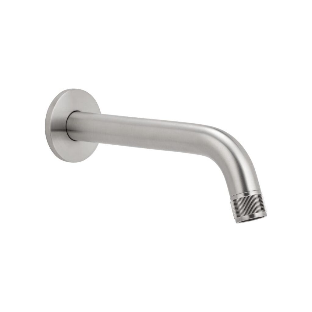 Namika - Wall-Mounted Spout - Brushed Nickel