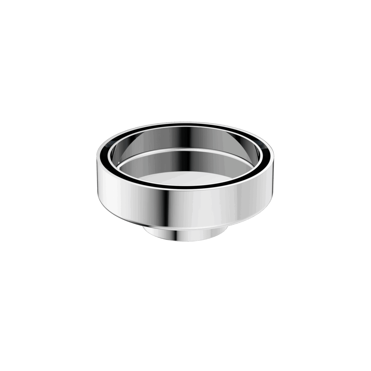 Nero 100mm Round Tile Insert Floor Waste 50mm Outlet Chrome | NRFW003CH