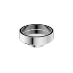 Nero 100mm Round Tile Insert Floor Waste 50mm Outlet Chrome | NRFW003CH