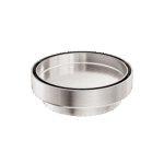Nero 130mm Round Tile Insert Floor Waste 100mm Outlet Brushed Nickel | NRFW005BN