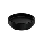 Nero 130mm Round Tile Insert Floor Waste 100mm Outlet Matte Black | NRFW005MB