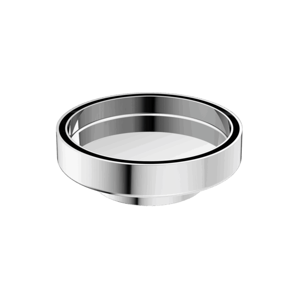 Nero 130mm Round Tile Insert Floor Waste 80mm Outlet Chrome | NRFW004CH