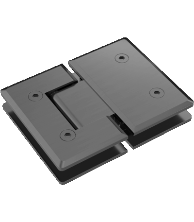 Nero 180 Degree Glass To Glass Shower Hinge 10mm Glass Gun Metal | NRSH102GM