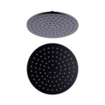Nero 200mm Round Shower Head Matte Black | NRROA0802MB