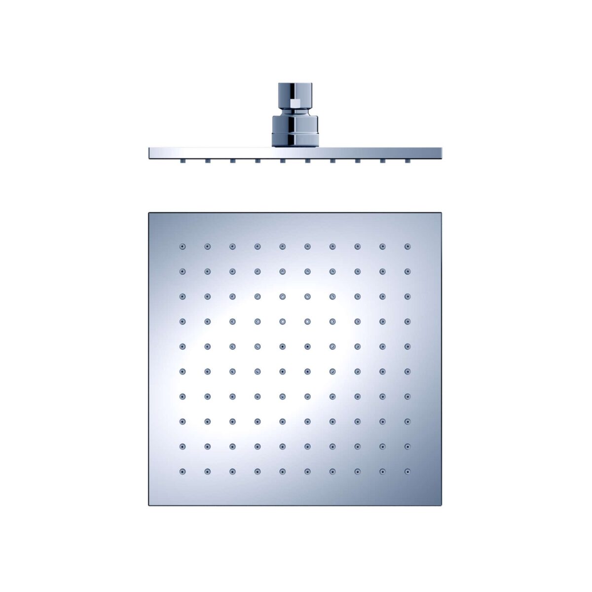 Nero 200mm Square Shower Head Chrome | NRROB0803CH