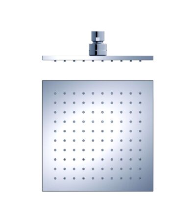 Nero 200mm Square Shower Head Chrome | NRROB0803CH