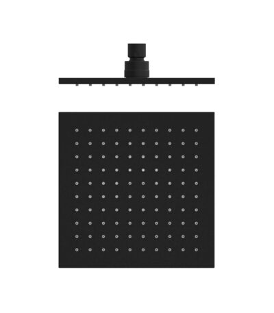 Nero 200mm Square Shower Head Matte Black | NRROB0803MB