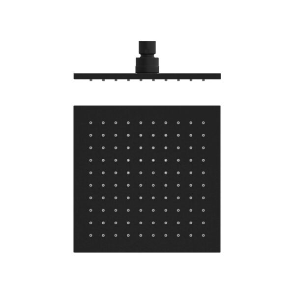 Nero 200mm Square Shower Head Matte Black | NRROB0803MB