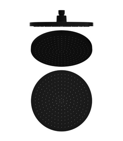 Nero 230mm Air Shower Head Matte Black | NR508076MB
