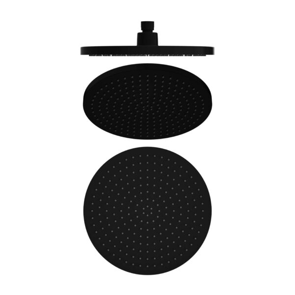 Nero 230mm Air Shower Head Matte Black | NR508076MB