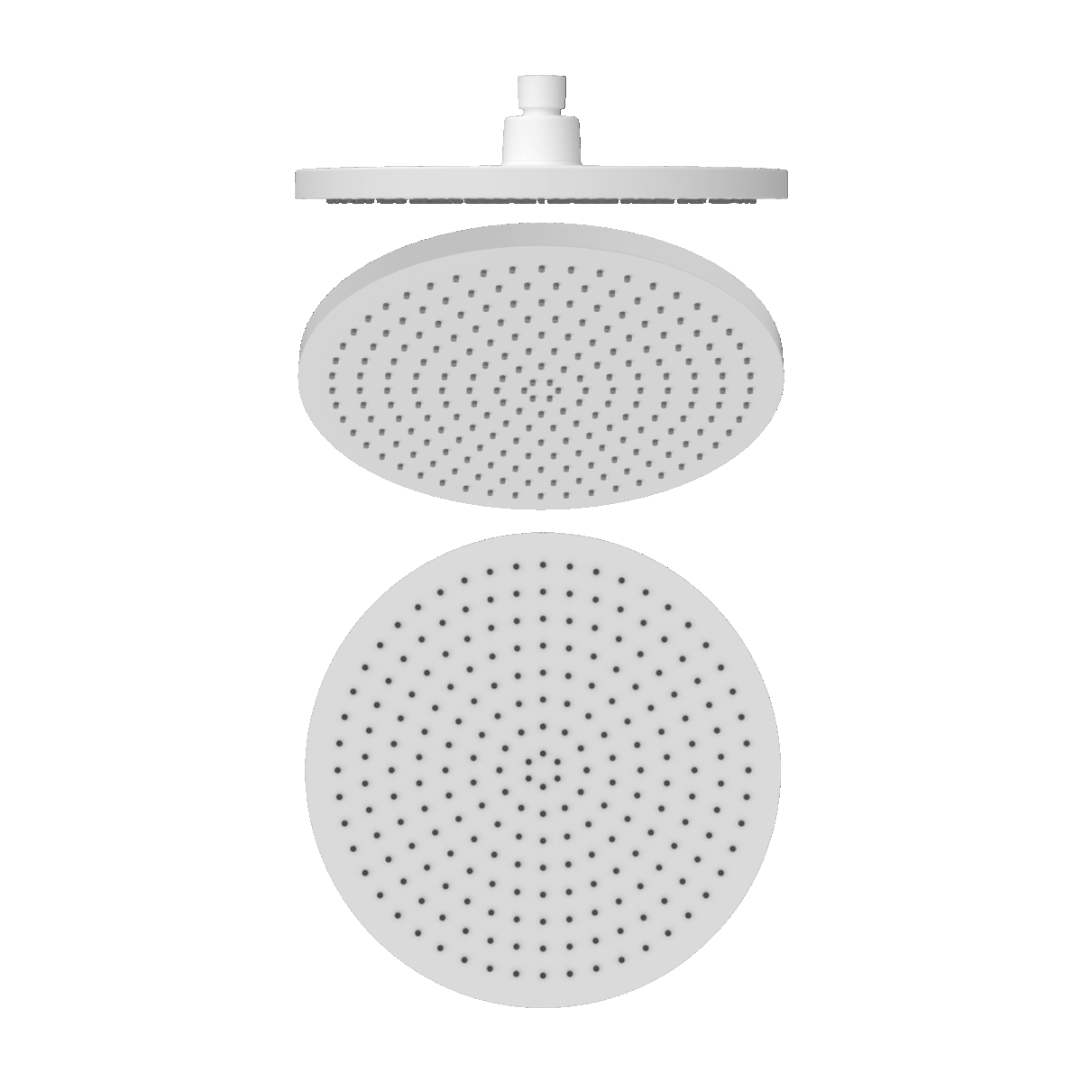Nero 230mm Air Shower Head Matte White | NR508076MW