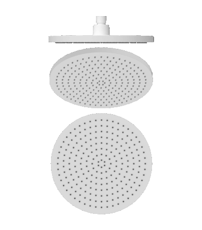 Nero 230mm Air Shower Head Matte White | NR508076MW