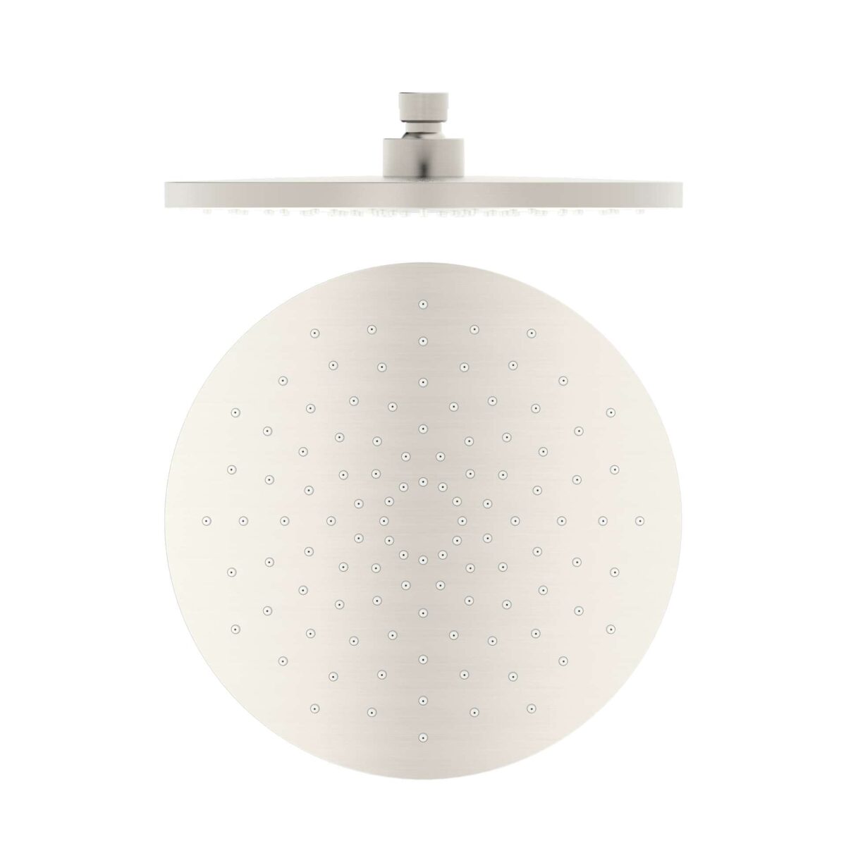 Nero 250mm Abs Round Shower Head Brushed Nickel | NR508088BN