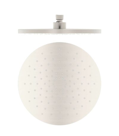 Nero 250mm Abs Round Shower Head Brushed Nickel | NR508088BN